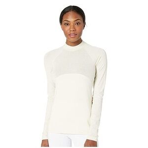 Nike Pro Warm Sparkle Long Sleeve Women's Size M AO9226-258 BEIGE White NWOT